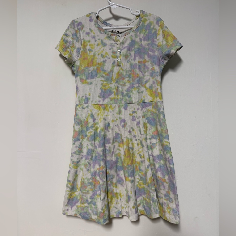 Art Class Multicolor Tie-Dye girls Dress- size 8